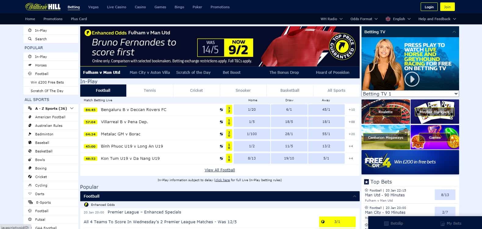 WilliamHill Sportsbook